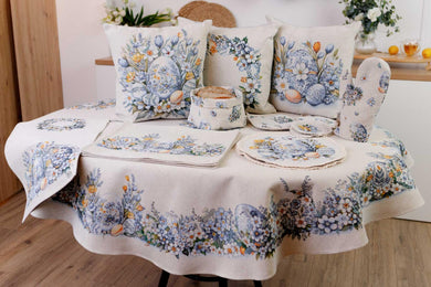 Великодня декоративна наволочка Великдень ПРОВАНС, 45х45см 039179