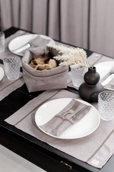 Серветка на стіл RINO коричнева ПРОВАНС, 35х45см 038542