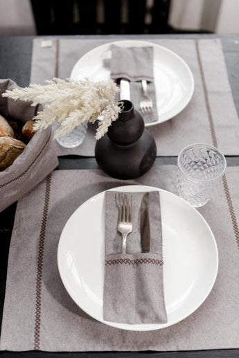 Серветка на стіл RINO коричнева ПРОВАНС, 35х45см 038542