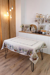 Гобеленова скатертина на стіл Provence ПРОВАНС, 135х300см 039120
