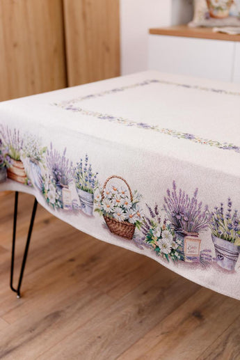 Гобеленова скатертина на стіл Provence ПРОВАНС, 135х300см 039120