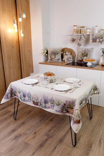 Гобеленова скатертина на стіл Provence ПРОВАНС, 135х180см 039114