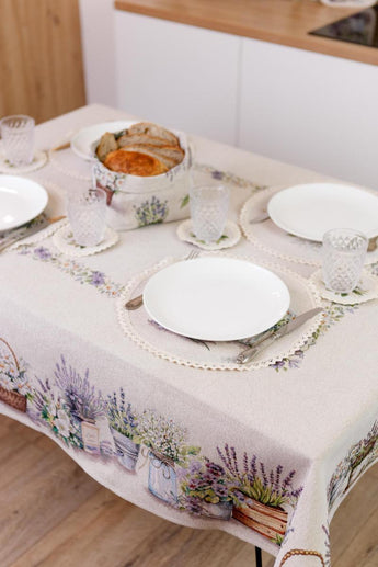 Гобеленова скатертина на стіл Provence ПРОВАНС, 135х180см 039114
