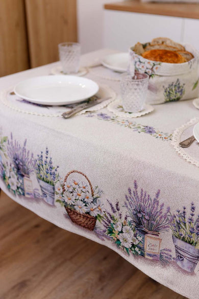 Гобеленова скатертина на стіл Provence ПРОВАНС, 135х180см 039114