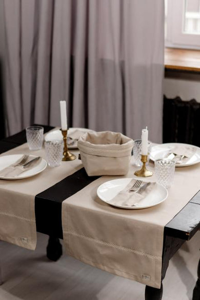 Ранер на стіл RINO бежевий ПРОВАНС, 40х140см 038536