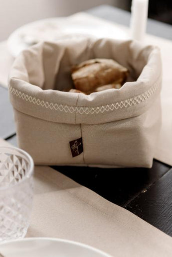 Кошик для дрібничок RINO бежевий ПРОВАНС, 14х16х15см 038544