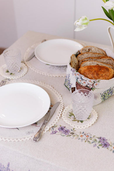 Гобеленовий набір серветок під чашку Provence ПРОВАНС, D14см 039288