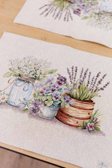 Гобеленова прямокутна серветка Provence ПРОВАНС, 35х45см 039106