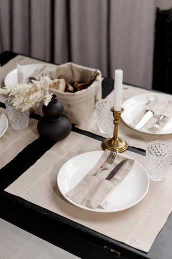 Серветка на стіл RINO бежева ПРОВАНС, 35х45см 038540