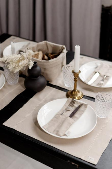 Серветка на стіл RINO бежева ПРОВАНС, 35х45см 038540