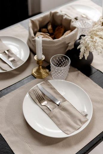 Серветка на стіл RINO бежева ПРОВАНС, 35х45см 038540