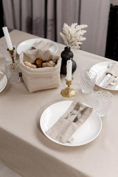 Чохол для столових приборів RINO бежевий ПРОВАНС, 24х10см 038581