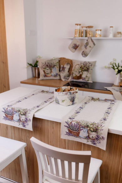 Гобеленова доріжка на стіл Provence ПРОВАНС, 35х100см 039102