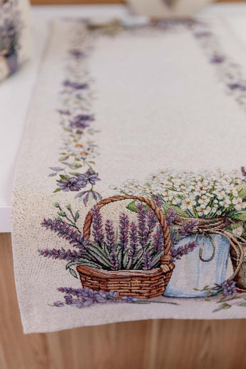Гобеленова доріжка на стіл Provence ПРОВАНС, 35х100см 039102