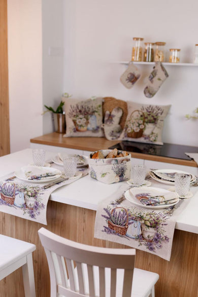 Гобеленова доріжка на стіл Provence ПРОВАНС, 40х140см 039104