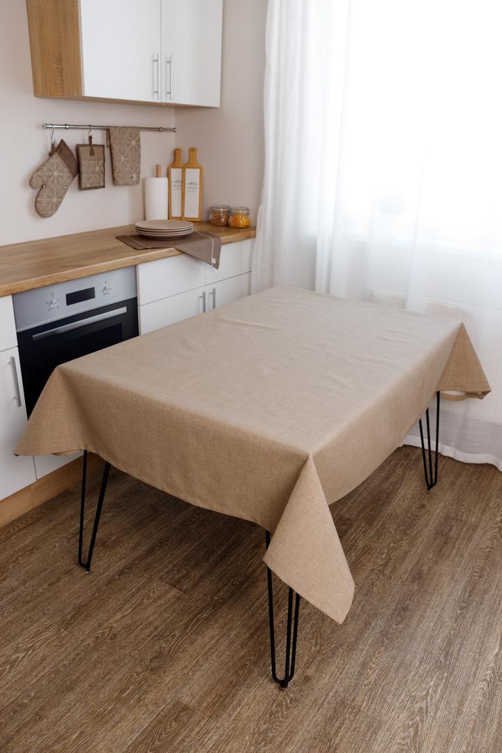 Скатертина Кориця Мокко ПРОВАНС, 133х133 см 041139