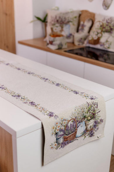 Гобеленова доріжка на стіл Provence ПРОВАНС, 40х140см 039104