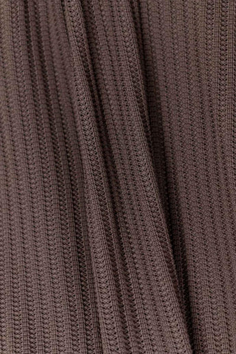 Плед в'язаний Cotton шоколадний ПРОВАНС, 120х200см 039528
