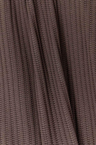 Плед в'язаний Cotton шоколадний ПРОВАНС, 120х200см 039528