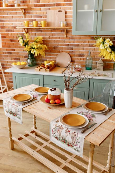 Доріжка на стіл Гуси ПРОВАНС, 40х140см 034163