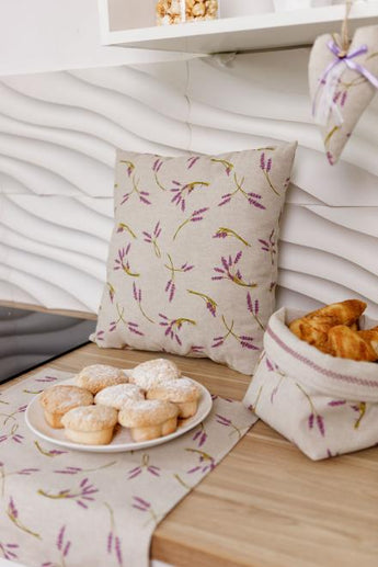 Кошик для хліба Лаванда ПРОВАНС, 16х14х15см 036218