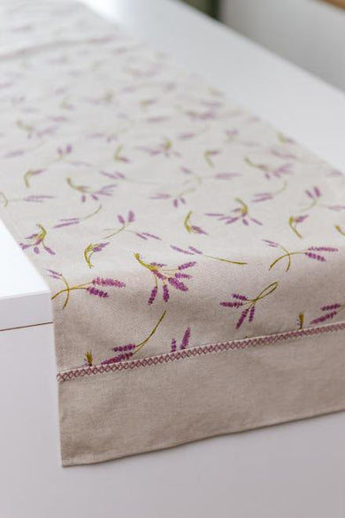 Доріжка на стіл Лаванда ПРОВАНС, 40х140см 036222