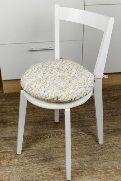 Подушка на стілець Гілочка ПРОВАНС, D40см 030948