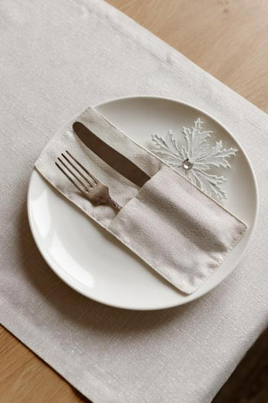 Святковий чохол для приладiв Перлина White ПРОВАНС, 24х10см 037908