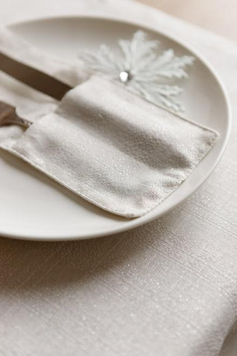 Святковий чохол для приладiв Перлина White ПРОВАНС, 24х10см 037908