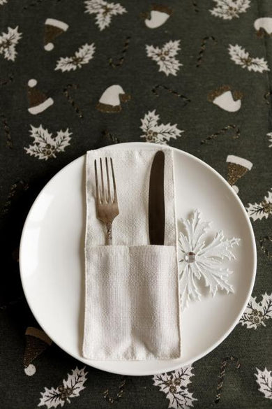 Святковий чохол для приладiв Перлина White ПРОВАНС, 24х10см 037908