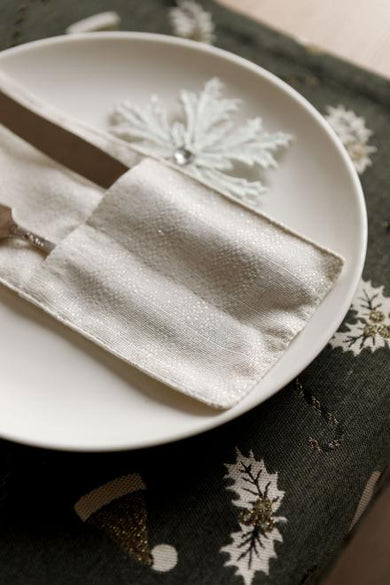 Святковий чохол для приладiв Перлина White ПРОВАНС, 24х10см 037908