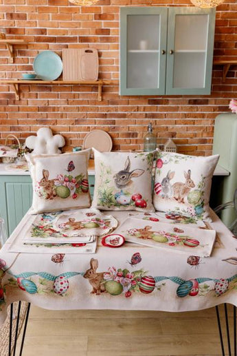 Великоднева  декоративна наволочка  Веснянка Заєць ПРОВАНС, 45х45см 034262