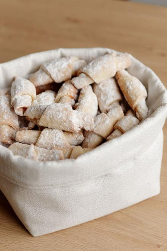 Святковий кошик універсальний Перлина White ПРОВАНС, 18х18х14см 037904