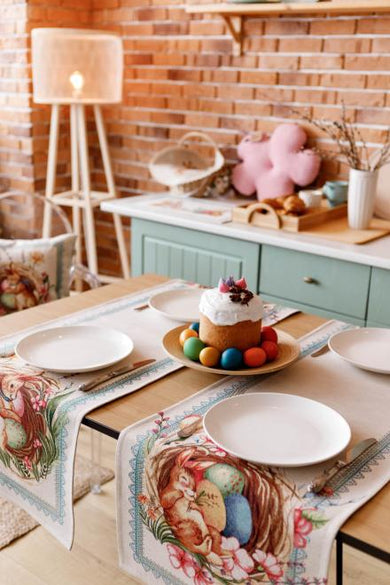 Великодня доріжка на стіл Злагода ПРОВАНС, 40х140см 034171