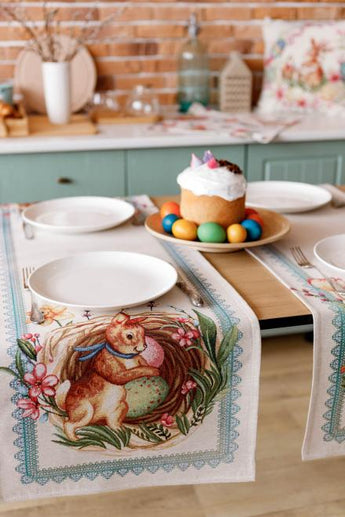 Великодня доріжка на стіл Злагода ПРОВАНС, 35х100см 034169