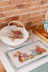 Великодня серветка на стіл Злагода ПРОВАНС, 30х50см 034087