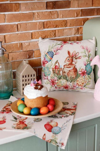 Серветка великодня на стіл Злагода ПРОВАНС, 40х40см 034345