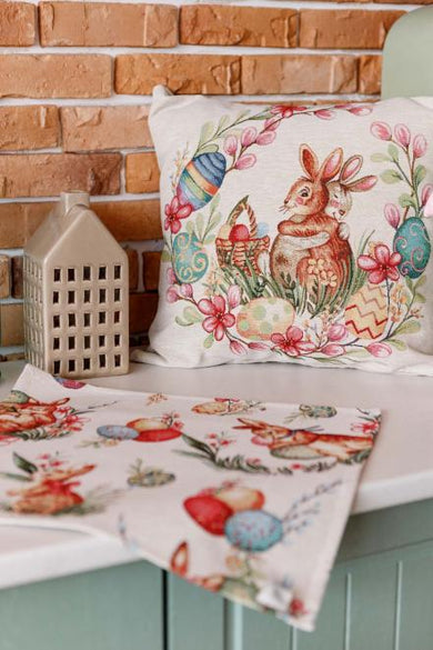 Серветка великодня на стіл Злагода ПРОВАНС, 40х40см 034345