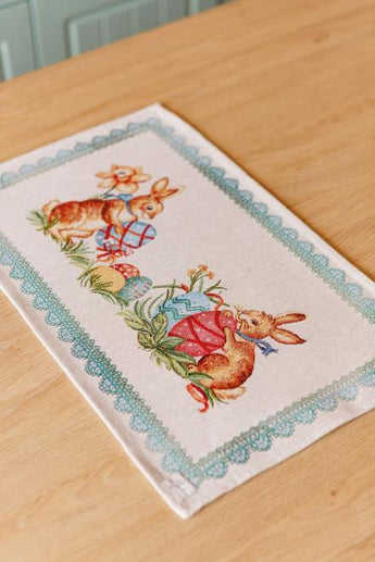 Великодня серветка на стіл Злагода ПРОВАНС, 30х50см 034087