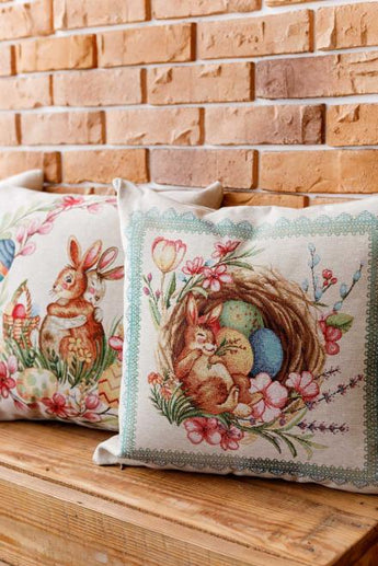 Великодня декоративна подушка Злагода 
Зайчик ПРОВАНС, 45х45см 034258