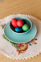 Великодня кругла серветка на стіл Злагода ПРОВАНС, D35см 034089