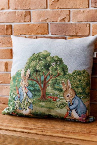 Гобеленова декоративна подушка Галявина Пара ПРОВАНС, 45х45см 034244