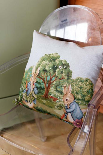 Гобеленова наволочка декоративна Галявина Пара ПРОВАНС, 45х45см 034238