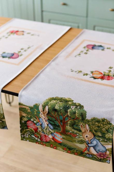 Гобеленова доріжка на стіл Галявина ПРОВАНС, 35х100см 034165