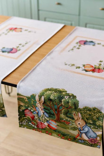 Гобеленова доріжка на стіл Галявина ПРОВАНС, 40х140см 034167