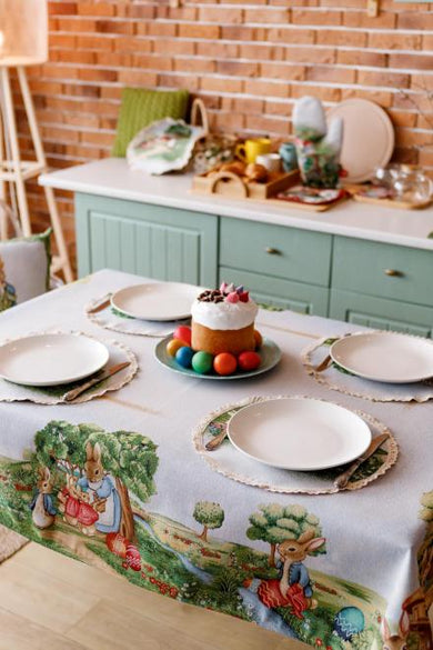 Гобеленова рукавичка Галявина ПРОВАНС, 33х16см 034329