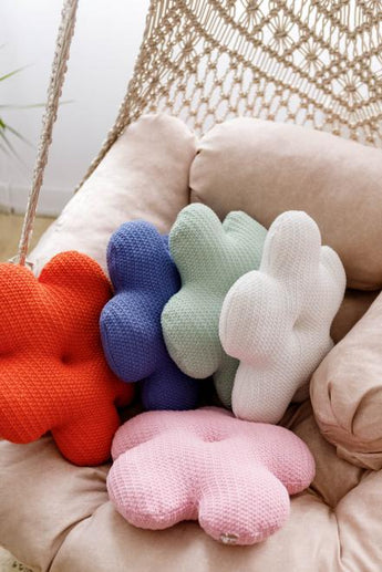 Подушка декоративна Квіточка волошкова ПРОВАНС, 40см 033716