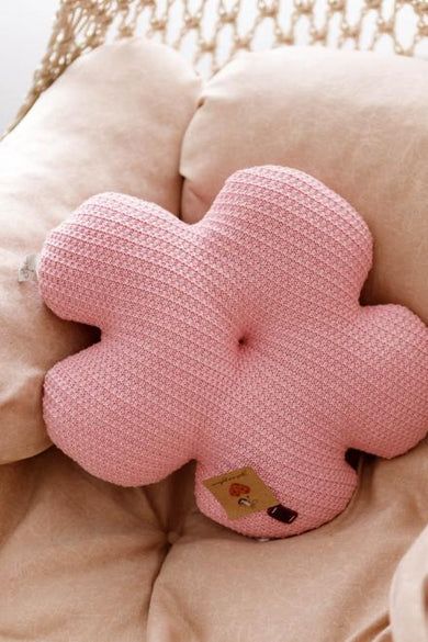 Подушка декоративна Квіточка рожева ПРОВАНС, 40см 033712