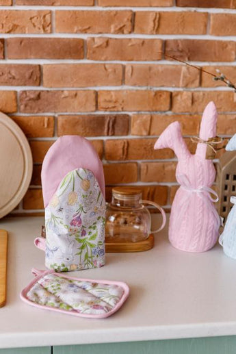 Набір кухонний рукавичка та прихватка Весна ПРОВАНС, 29х15см, 20х20см 033998