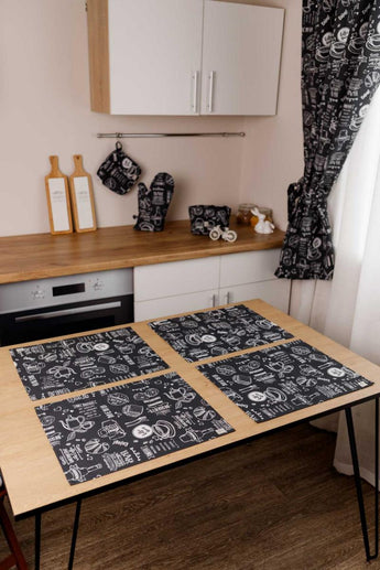 Серветка на стіл Breakfast black ПРОВАНС, 35х45см 039619